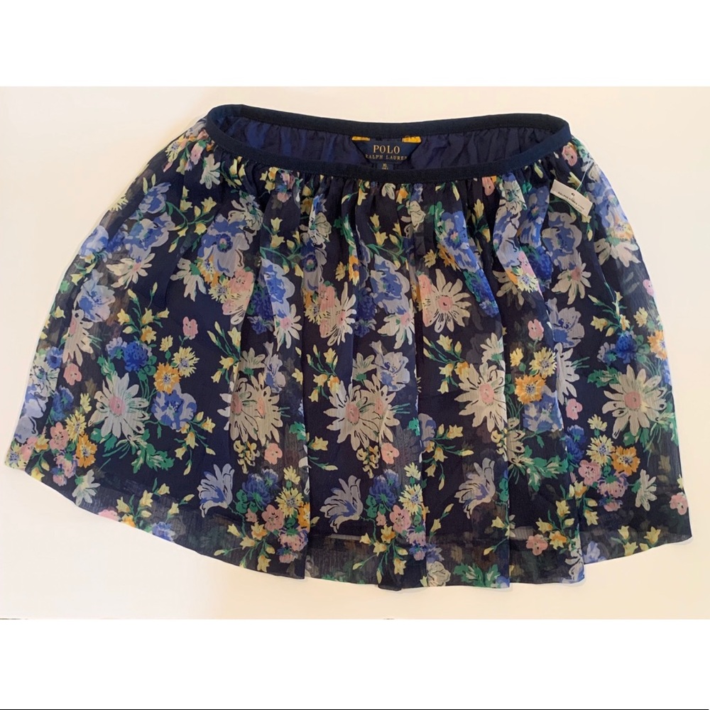 NEW! Polo Ralph Lauren floral skirt